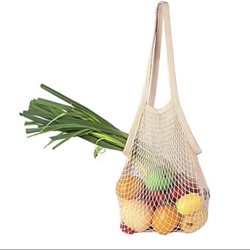 Organic MESH STRING ECO FRIENDLY CHEMICAL FREE ALL PURPOSE GROCERY SHOPPING BAG​ - Picture 4 of 7
